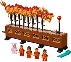 Pin By Wiki Brick On Wiki Brick Lego Dragon Dragon Dance Chinese New Year Dragon