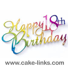 Birthday Wishes For 18 Year Old Cousin Happy 18th Birthday Multi Coloured Motto Happy 17th Birthday Happy 18th Birthday Son Happy 18th Birthday Quotes