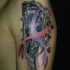 Angel wings cancer ribbon tattoos tattooed on. Top 71 Cancer Ribbon Tattoo Ideas 2021 Inspiration Guide