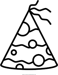 See more ideas about birthday, birthday hat, birthday party. Birthday Cap Coloring Page Black And White Birthday Hat Clipart Full Size Clipart 4859659 Pinclipart