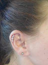 Buy Modrsa 16g Cartilage Earring Stud Hoop For Women Tragus Stud Earring Cartilage Piercing Jewelry Surgical Stainless Steel Forward Helix Earrings Hoop Conch Piercings Jewelry Ear Cuffs Silver Rose Gold Online In