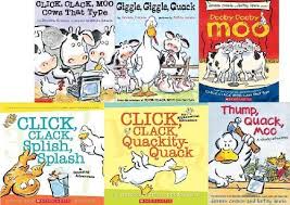 Click Clack Moo Cows That Type Dooby Dooby Moo Thump Quack Moo A Whacky Adventure Giggle Giggle Quack Click Clack Quack Book Set Cool Books Giggle