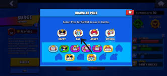 Calculate your win rate, how many hours you play and other statistics. Why Can T I Replace The Normal Surge Pin With The Mecha Paladin Surge Pin Brawlstars
