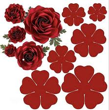 Method 1 making a basic fabric rosegather your materials.cut out 6 to 8 petals in two sizes.line the petals up.sew the petals together.gather the petals together.gather the rose together.glue the rose.cover the bottom. Amazon Com 6pcs Set 3d Rose Flower Metal Die Cuts Wedding Flower Leaf Leaves Cutting Dies Cut Stencils For Diy Scrapbooking Album Decorative Embossing Paper Dies For Card Making Kitchen Dining