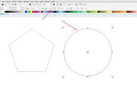 Apabila ada kesalahan atau kurang jelas pada tutorial di. Cara Membuat Lingkaran Bergelombang Di Coreldraw X3 X4 X5 X6 X7 X8 X9 2021