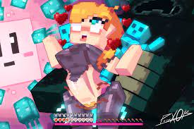 1boy 1boy1girl 1girls 2020 abdominal bulge ahe gao ahegao alex ( minecraft) armored female black body commission cubic breasts female fucked  to death gameplay mechanics glow squid green eyes green