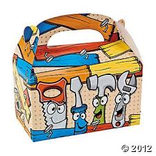 Birthday Party In A Box Canada Tool Party Treat Boxes Discontinued Tool Party Tools Birthday Party Handy Manny Birthday Party