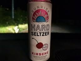 Oder einer, der vielleicht schon vorbei sein könnte. Lidl Sunrise Hard Seltzer Kirsche Kalorien Neue Produkte Fddb