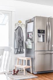 I feel like our kitchen constantly looks. Refrigerator Command Center The Easy Way The Weathered Fox