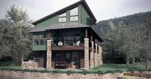 They include lakefront properties, coastal homes and stilt house plans. Lake House Floor Plans Ranch House Plans Meadow Lake 30 767 Associated Designs The Exterior Has A Combination Of Shake Siding Wood Beams And Large Windows Giving It Great Curb Appeal Rosaline Boswell
