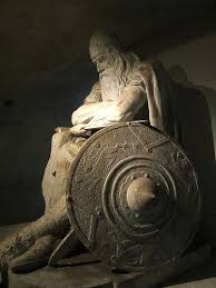 Vikings He Sleeps Kronborg Castle Helsingor Denmark According To Legend Holger Danske Sleeps Under The Kronborg Castle Nordic Vikings Vikings Viking Art