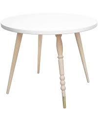 You can use it either separately or mutually combined. Jungle By Jungle Round Coffee Table My Lovely Ballerine White Beech And Brass Height 47 Cm Diameter 60 Cm Unisex