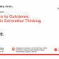 From Hours to Outcomes: The Shift in Estimation event image
