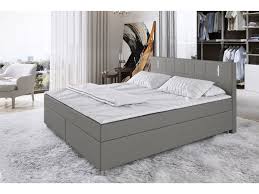 Ob sie nun robusten webstoff, strapazierfähige synthetikfasern im lederlook hochwertiges echtleder oder weichen samt bevorzugen, in unserem sortiment ist alles vertreten, was ihnen gefällt. Boxspringbett 180x200 Cm Led Samt Grau Julien Boxspringbett Bett 160x200