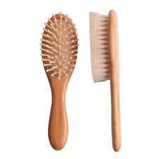 Broad circular form produces texture and curl shine with natural boar bristles. China Top Selling Premium Bamboo Baby Hair Brush And Baby Hair Brush Soft Goat Board Bristle Brush Set Manufacturer And Supplier Qilin