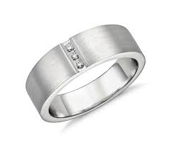 Modern Channel Diamond Ring In Platinum 1 12 Ct Tw Blue Nile Mens Wedding Rings Modern Mens Wedding Rings Modern Wedding Rings