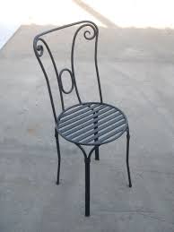 3 piece vintage woodard matching patio lawn furniture set. Wrought Iron Furniture