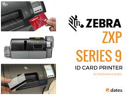 » student id's and facilities access control cards. Zxp Series 9 Zebra Id Card Printer Card Printer Printer Zebra