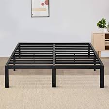 It has metal slats for maximum support and sturdiness, and the frame has an option for whether you want to set up your bed one of the most loved models on amazon, this bed frame allows you storage space and comes with its own set of wooden slats, all while being easy. Amazon Com Olee Sleep 14 Inch Tall T 2000 Steel Slat Bed Frame Queen Black Furniture Decor
