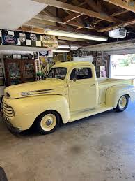 Image result for Chrome Yellow 1950 Ford Truck