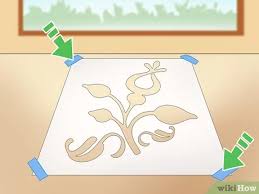 New stencils for cookie & cake decorating. How To Decorate Furniture With A Stencil With Pictures Wikihow