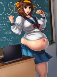 The Extended Melancholy of Haruhi Suzumia by KipTeiTei | Body Inflation |  Know Your Meme