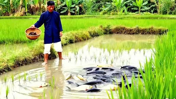 Polyculture Fish Farming Pond India