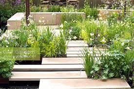 Landscape designer specializing in water gardens and ponds in lynchburg virginia. Modern Water Garden Stock Photo By Elke Borkowski Image 0107084