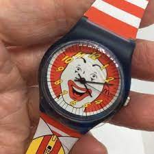 Mcdonald S Accessories Ronald Mcdonald 996 Vintage Watch In Case Poshmark