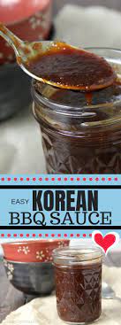Korean Bbq Sauce An Easy Homemade Sauce Dipping Sauce Or Marinade For A Wide Range Of Things Like Korean Bbq Sauce Sweet And Spicy Sauce Wing Sauce Recipes