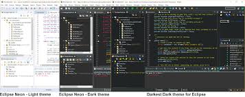 Darkest Dark Theme For A Total Eclipse The Eclipse Foundation