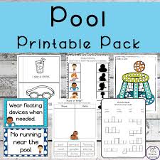 Top 10 community helpers coloring pages for toddlers. Teaching Water Safety Plus Pool Printable Pack Simple Living Creative Learning