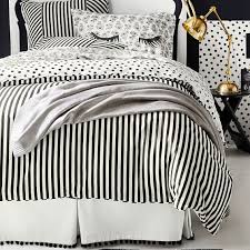Classic slate gray and white stripes decorate this linen duvet cover. The Emily Meritt Cabana Stripe Girls Duvet Cover Pottery Barn Teen