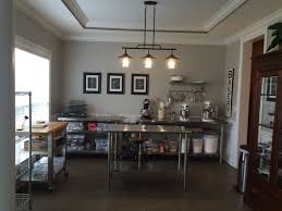 Repurposed My Formal Dining Room Home Bakery Prep Area Home Bakery Home Bakery Kitchen