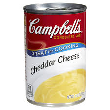 10 3/4 ounce can campbell's new cheddar cheese soup, 2 tbsp. Campbell S Cheddar Cheese Condensed Soup 10 5 Oz Condensed Meijer Grocery Pharmacy Home More