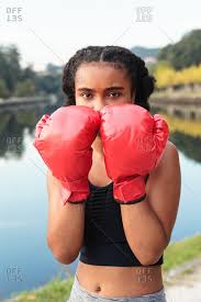 Infoplease knows the value of having sources you can trust. African American Woman Boxer Stock Photos Offset