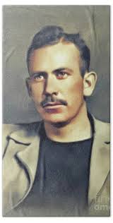 John Steinbeck, Literary Legend #7 Bath Towel