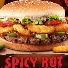 They started adding different kinds of hamburgers and different burger king's. Burger King Now Has A Spicy Angry Whopper