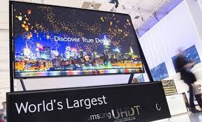 Samsung Unveiled The Whooping 98 Inch Ultra Hd Tv At Ifa Cuttinglet Ifa2013 Uhd Http Cuttinglet Com Samsung Ultra Hd Tvs Worlds Largest Samsung