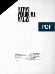 Mitos pribumi malas (bahasa inggris: Mitos Pribumi Malas
