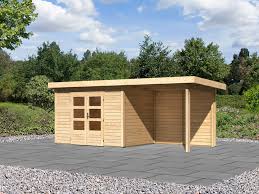 Garantierte dauertiefpreise, beratung und service bei hornbach. Karibu Gartenhaus Trundholm 3 Pultdach Inklusive Buntbartschloss Und Schleppdach Lidl De