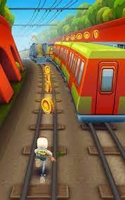 Juega Corriendo Y Saltando Entre Trenes Con Subway Surfers Vias Del Tren Tren Juegos De Plataformas