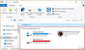 How To Find How Much Hard Drive Space Is Available