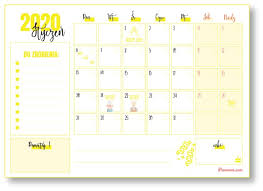 Z tego względu w 2021 r. 79 Kalendarz Planer 2020 Ideas In 2021 Planner Printables Free Planner Calendar Planner Calendar Printables