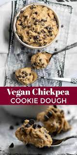 Vegan Chickpea Cookie Dough Lemons Zest Snack Recipe Recipe Chickpea Cookie Dough Chickpea Cookies Snack Recipes