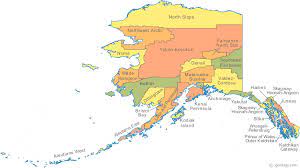 Topozone has free detailed usgs topographic maps that cover the entire state of alaska. Map Of Alaska