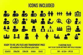 Download 35 Human Experience Icon Set Graphic By Borisfarias Creative Fabrica PSD Mockup Templates