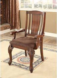 Johannesburg I Traditional Arm Chair Brown Cherry Set Of 2 Traditional Dining Chairs By Uber Bazaar Solid Wood Dining Chairs Dining Chairs Dining