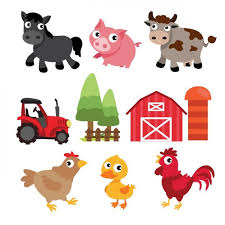 Baixe Elementos Farm Projeto Gratuitamente Farm Animal Crafts Baby Farm Animals Art For Kids
