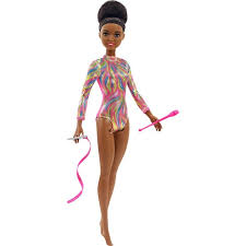4.7 out of 5 stars with 75 ratings. Barbie Barbie With Career Dolls Series Gymnastics 2rhythmic Gymnast Doll Gymnast Brunette Black Haired Barbie Doll Sporty Barbie Dolls Aliexpress